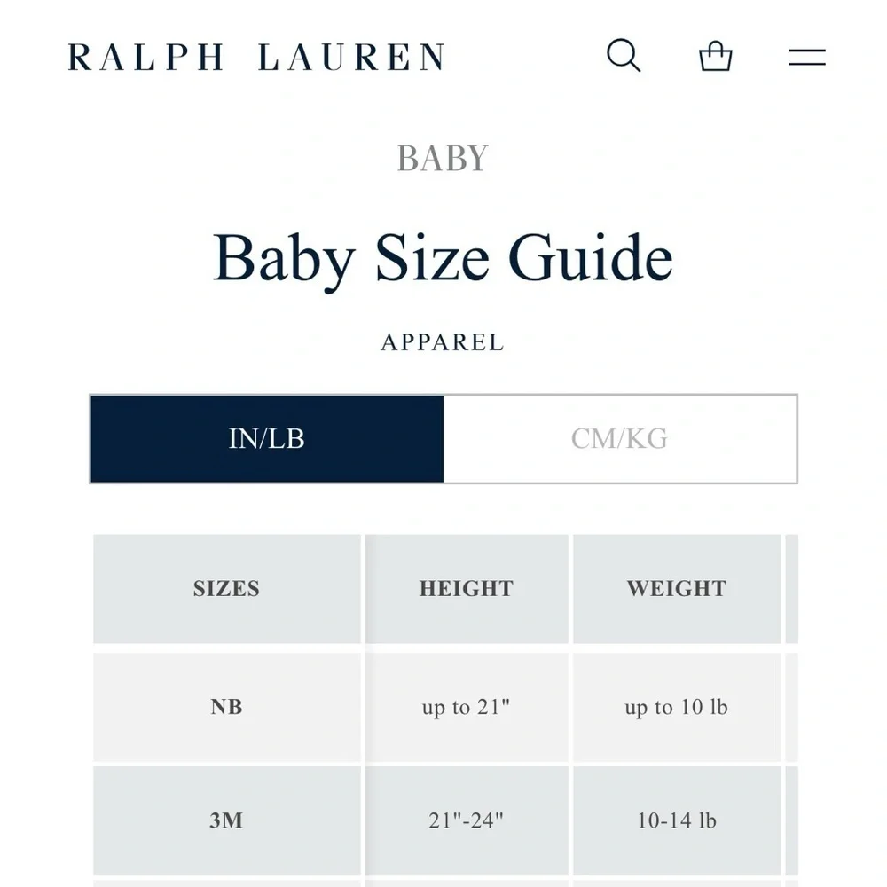 Ralph Lauren Polo Tropical Logo Cotton Jersey Baby Romper Navy Blue Size 3 M
